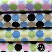 Minky Mod-Dot Print Fabric Minky Mod-Dot Print Fabric