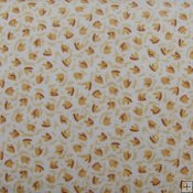Dino Tracks Flannel Print Fabric - Sand Dino Tracks Flannel Print Fabric - Sand