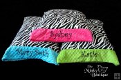 Custom Minky Pillowcase - Monogrammed Custom Minky Pillowcase - Monogrammed