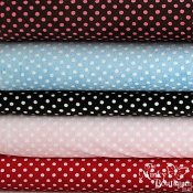 Minky Polka Dot Print Fabric Minky Polka Dot Print Fabric