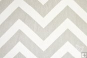 Minky Chevron - Silver/White Minky Chevron - Silver/White