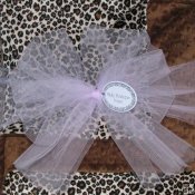 Minky Animal Print Blanket - Cheetah/Mocha Dot Minky Animal Print Blanket - Cheetah/Mocha Dot